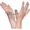 Honeylust Manette pollici metallo bloccabili - BDSM dita & restrizioni | Manette regolabili dita & dita dei piedi, sex toy SM Bondage fetish per coppie, Dom/Sub, sottomissione & giochi kinky