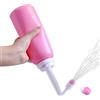 Generic Bottiglia portatile da 500 ml per post-partum, spruzzatore portatile capovolto con coperchio, pulizia perineale essenziale per le neomamme Pink-Kong