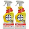 FEI FAN Sgrassatore Disinfettante Spray Ad Azione Rapida. Rimuove Facilmente Sporco e Grasso, Residui Di Cibo Bruciato e Di Sapone 740ml (2 Spray)