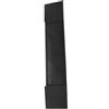 KOMBIUDA Cintura Sedia a Rotelle Supporto Polpacci, Oxford, 74cm | Cinghia in Oxford per Sedia Rotelle, Regolabile e Traspirante, Nero, per Barra Doppia 45-49cm