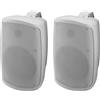 Monacor IMG Stage Line Monacor WALL-06SET/WS Sistema Di Casse Stereo Attive A 2 Vie, 2 X 30 W