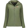 Canadian Peak Tugoodeak Donna Pile Micro Cappuccio Zip Frontale Maniche Raglan Poliestere Comfort Termico Leggero Libertà Movimento Stile Casual Outdoor