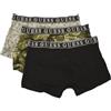 GUESS Boxer Uomo Confezione 3pezzi tripack Elastico a Vista Cotone elasticizzatoarticolo U2VG00JR00A TRIPACK Trunk, P56W, IT IV - INT M - in -32-34 - CM 81-85