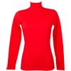 RAGNO Dolcevita Ciclista Donna Maglia Manica Lunga Caldo e soffice Cotone bio Articolo D274AK BIO Cotton Dolcevita