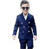 Botong 2 PC Ragazzi Vestiti per Matrimonio Doppio Petto Formale Ragazzi Vestiti Fiore Ragazzo Smoking Dresswear