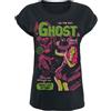 Ghost Jiggalo of Megiddo Comic Donna T-Shirt Nero 100% Cotone Regular