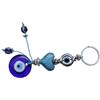 FOMIYES Portachiavi Occhio Blu in Materiale Sintetico, Portachiavi Creativo alla Moda per Chiavi e Zaino, Pendente Decorativo per Uso Quotidiano