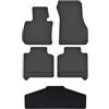 Wielganizator Tappetini in gomma con tunnel compatibili con BMW X2 F39, SOLIDTREAD | Compatibile con: BMW X2 F39 (2017-2023)