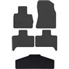 Wielganizator Tappetini in gomma con tunnel compatibili con BMW X5 E53, SOLIDTREAD | Compatibile con: BMW X5 E53 (1999-2006)
