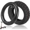 TREFAN 80/65-6 Offroad pneumatici interni ed esterni per ruote anteriori e posteriori degli scooter Kukirin G3Pro/G2Max Scooter, pneumatici di ricambio con tubo flessibile, robusti ad alte prestazioni per