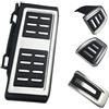 Generic Copripedali Freno E Frizione Per VW Per T-Roc Per ROC Per Tiguan 2017-2019 T-Cross Pedale In Acciaio Inox Copertura Car Styling Accessori(MT With Rest Pedal)