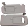 XDXLBGDGAN Auto Visiera Aletta Parasole Per KIA Per Sportage Per NP 2018 2019 2020 2022 Parasole Interno Nero/grigio Con Parasole Anteriore Antiabbagliante A Specchio(Gray Pair)