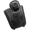 SRVSQTPTVK Pulsante Di Cambio Manuale Per Skoda Per Superb MK2 2008-2013 Nero Pomello Cambio Manuale Cuffia PU 6 Speed 12mm