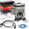 1PZ CA3-D02 Kit Carburatore Sostitutivo per Weedeater 1E34F 1E36F TU26 TL26 Decespugliatore 22cc 26cc 33cc 34cc 36cc Motore a 2 Tempi