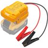 QUPERR Avviatore Auto 12V Compatibile con Batterie DeWalt 18V | Starter portatile con funzione power bank per emergenze, assistenza stradale e campeggio; batteria non inclusa