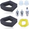AUMEL 17211-Z0Z-000 Filtro aria per Honda GX35 GX35NT 35cc motore piccolo | per HHT35S UMK435 motore a quattro tempi per decespugliatore e tagliasiepi, con filtro carburante, primer bulb, candela