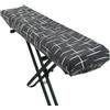SFOIKVG Copritastiera Pianoforte Copertura antipolvere for pianoforte antiscivolo | Tastiera lavabile antipolvere protettiva elettronica universale estensibile(Black grey,M (61 key))