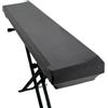 SFOIKVG Copritastiera Pianoforte Copertura antipolvere for pianoforte antiscivolo | Tastiera lavabile antipolvere protettiva elettronica universale estensibile(Dark grey,M (61 key))