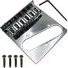 Generic Fender Telecaster Bridge a 6 corde, selle regolabili in metallo cromato, ponte Telecaster Bridge e parti per chitarra elettrica, adatto ai modelli Telecaster '04