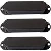 SRMAN Black Chiuso Single Coil Pickup Cover Sigillato Pickup Covers