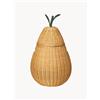 Ferm Living Kids Cesto portaoggetti per bambini in rattan fatto a mano Pear - Beige