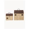 Ferm Living Kids Set di 2 cestini portaoggetti per bambini Casu - Beige
