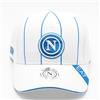 SSC Napoli Cappello con Visiera Centenary Blue 2026/2027, Prodotto Ufficiale