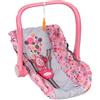 BABY born Dondolino - Accessorio Multiuso; può Essere utilizzato Come seggiolino, Dondolo o seggiolino Auto - Adatto a Bambole Fino a 43 cm - età: dai 3 Anni in su
