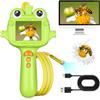 Ammsin Endoscopio per Bambini con Foto/Video, Regalo Bambini 4-12 Anni (Verde) | Schermo da 2,4'' | Design impermeabile IP67 | Batteria | 8 LED(Regolazione a 3 Velocità) | Foto e Video | Dentro e Fuori