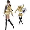 Codulu Vestiti per bambole da 11,5 pollici-Completi-#93-A | 4 pz/set,giacca in pelle camicie gonna stivali,bambola americana 30cm,bambola BJD 1/6,regalo per bambini