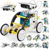 Mieryd Robot solare STEM 13 in 1, kit di esperimenti per bambini | Kit creativo a energia solare, robot fai da te, giocattolo educativo, regalo per ragazzi e ragazze dai 6, 7, 8, 9, 10, 11