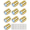 DIELOVEHUA Mini luci a LED per Casa Delle Bambole,10 Pezzi Luci LED in Miniatura a Batteria,Piccola Lampada Giocattolo,Mini Luce LED a Batteria per Casa delle Bambole,Accessori per Casa delle Bambole