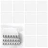 LUPATDY 12 tappetini puzzle a incastro, in schiuma, 30 x 30 cm, per bambini, per il soggiorno, la camera da letto, per il gioco (bianco)