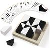 AZIDWERYQ Puzzle per Bambini, Puzzle a Blocchi, Gioco in plastica Blocchi nascosti per Bambini Gioco di Allenamento per Il Pensiero Spaziale 3D per Rompicapo per dai 4 Anni in su