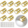 DIELOVEHUA Mini luci a LED per Casa Delle Bambole,10 Pezzi Luci LED in Miniatura a Batteria,Piccola Lampada Giocattolo,Mini Luce LED a Batteria per Casa delle Bambole,Accessori per Casa delle Bambole