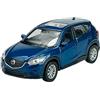 Generisch Welly Modello Auto Compatibile con Mazda CX-5 Blu 1/34-1/39 Metal Model Auto Die Cast Nuovo in Scatola