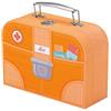 Trudi Set Dottore (9 pz) | Trudi by Sevi | Giochi in legno bambini. Kit medico pediatra per giocare. Valigetta pronto soccorso. Regalo bambini Natale | 20x8x15cm | Giochi di imitazione | modello 82963