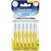 Emoform Scovolino Interdentale Emoform Giallo 6 Pz. con Tecnologia SoftCare per un Contatto Extra Delicato sulle Gengive grazie alle Setole Morbide - Impugnatura Antiscivolo con Cappuccio per l'igiene Orale