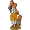 Fontanini PASTORELLA con BROCCHE 19CM in Resina STATUINA per PRESEPE
