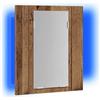 vidaXL Mobile da Bagno Legno Antico 40x12x45cm in Legno Multistrato