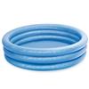 Intex 58446NP - Piscina Gonfiabile Crystal rotonda, Vinile, Multicolore, 168x38 cm