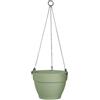Elho vibia campana hanging basket 26cm vaso da fiori - Pistache Green | Ø 26 x Alt. 18.4 cm | Adatto per uso esterno