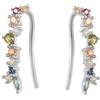 Skcess Orecchini da donna, in argento 925, per tutti i giorni, eleganti e vintage, per feste di compleanno, autunno, inverno, graziosi e delicati