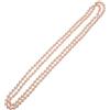 FOMIYES Collana di Perle Finte Annodate Multistrato e Lunga Perle Simulate di Vetro per Occasioni Formali Feste e Uso Quotidiano come Accessori di Bigiotteria