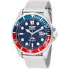 Invicta Orologio Analogico al Quarzo Giapponese Uomo con Cinturino in Acciaio Inossidabile 47175