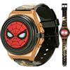 Accutime Marvel Spider-Man - Orologio digitale con funzione flip top, Rosso, Cinturino