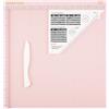 Vaessen Creative Piega Carta Score Easy 30,5 x 30,5 cm - in Inches - Rosa | Incl. stecca d'osso e istruzioni, Tavola per Cordonatura, Creazione di scatole e Carta, Buste e biglietti, Scrapbooking