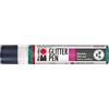 Marabu Glitter Liner Marabu 25 ml Benzina, Pittore Pennarello, Glitter Benzina, 2.2 x 12.6 x 2.2 cm