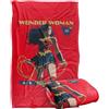 LOGOVISION Wonder Woman 80Th Stance Coperta super morbida al tatto setoso - 91 x 147 cm