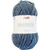 Stafil Cloudy Filato Ciniglia Extra Morbido per Amigurumi Giganti, Gomitolo da 200 g e 60 m, Ø 10 mm, Colore Blu